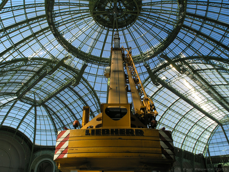 Liebherr crane.