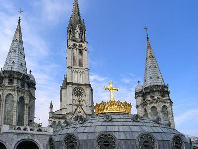 Lourdes, the Basilic.