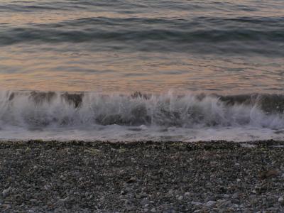 Waves at Sunrise