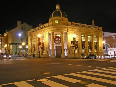 Georgetown at night