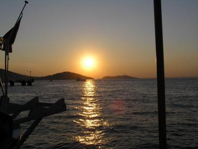 Sunset from Princess Islands in Istanbul