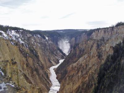 Lower Fall & Yellowstone Canyon