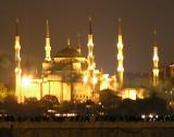 Sultanahmet Camii - Blue Mosque at night