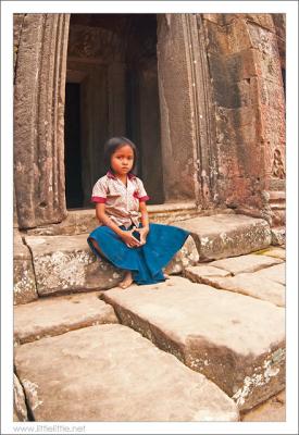 Lovely Face of Angkor Wat