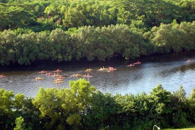 Kayaking on the Serangoon River