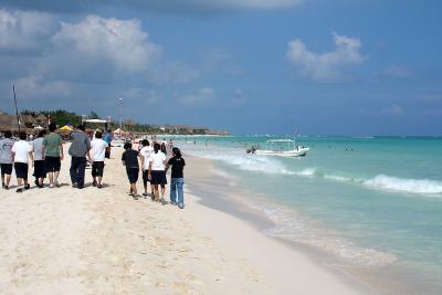 Beach at Playa Del Carmen