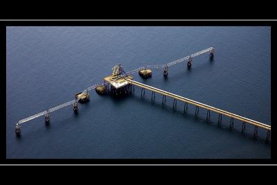 Oil pipeline, near Belfast, N. Ireland