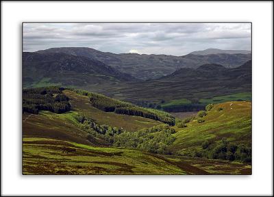 Off the back road from Loch Ness, Invernesshire, Scotland