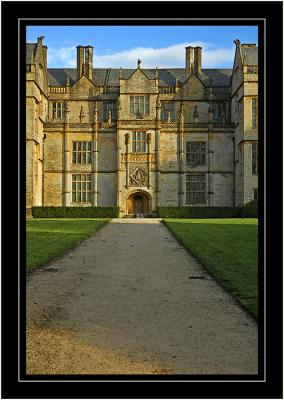 The front of Montacute House, Montacute, Somerset