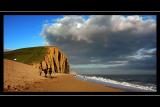 Cliffs and cloud, West Bay, Dorset