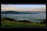 Mist over The Levels, near Glastonbury (1838)