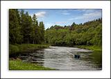 Fishing on the Spey, Ballindalloch Castle, Banffshire, Scotland