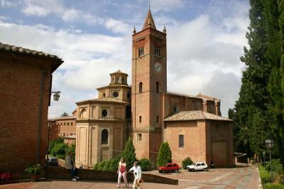 Monte Oliveto Maggiore, abbey / abbazia