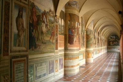 Monte Oliveto Maggiore, abbey / abbazia