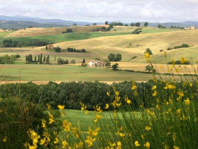 Tuscan towns and landscapes