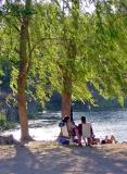 Family under the trees (Jos Antonio Alczar )