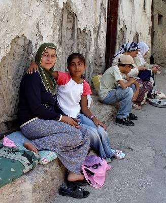 Merve and her mother