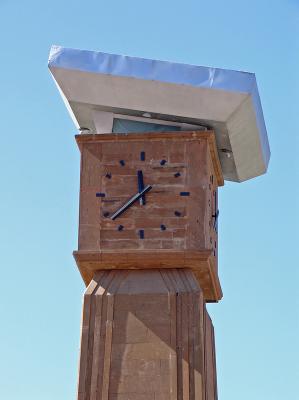 Fairy chimney clock