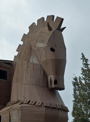 Troy, The Giant Trojan Horse