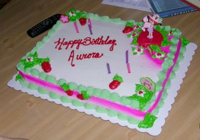 Rori's Bithday Cake.  Happy Birthday.