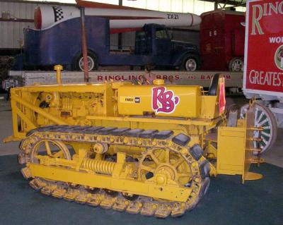 Yes, Luke this is a circus caterpillar.  Ringling Bros. and Barnum & Bailey Catepillar Tractor.  ca. 1950