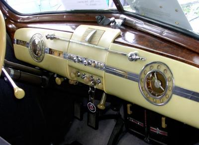 1940 Packard Formal Sedan Dash