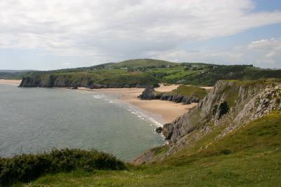 Three Cliffs Bay