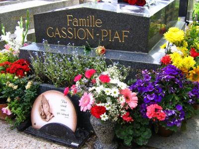 Tombe d'dith Piaf (1915-1963)