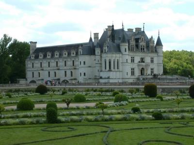 Chteau de Chenonceau remarquable par ses jardins