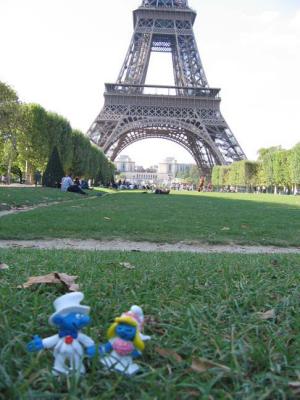 smurfs in paris