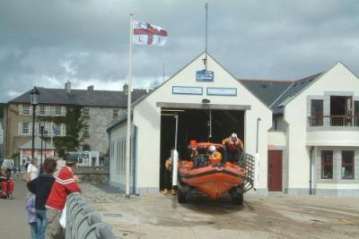 Beaumaris Lifeboat Launch 1