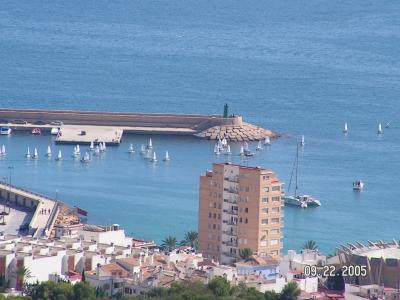 Javea port view from the Molins