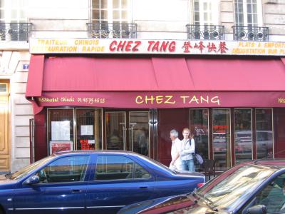 Chez Tang- Chinese food