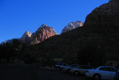 Zion Visitor Center View