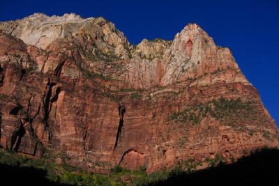 Zion view from cabins
