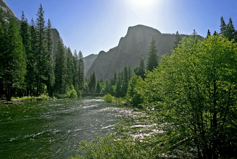 half dome river view 2