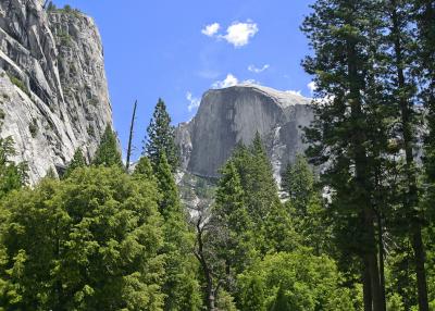 half dome from ahwanee 2