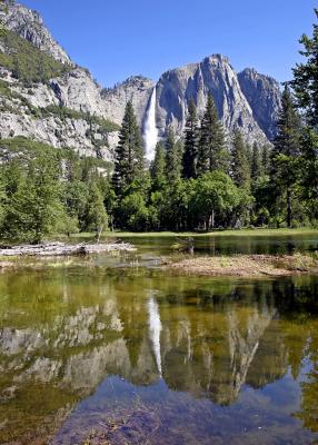 Yosemite falls c reflection 3