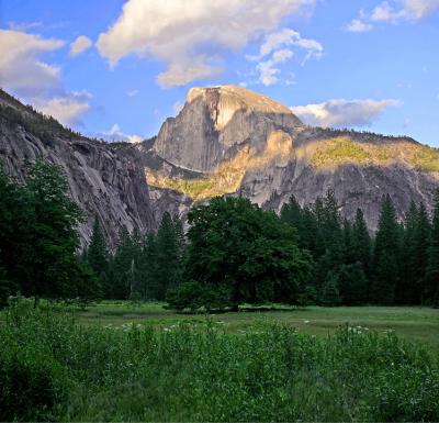 half dome from closer