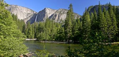 yosemite falls by the river 1