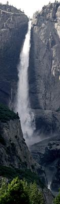 Yosemite falls pano