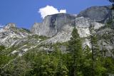 half dome from mirror lake 1
