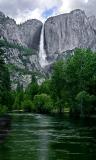 Yosemite falls c reflection