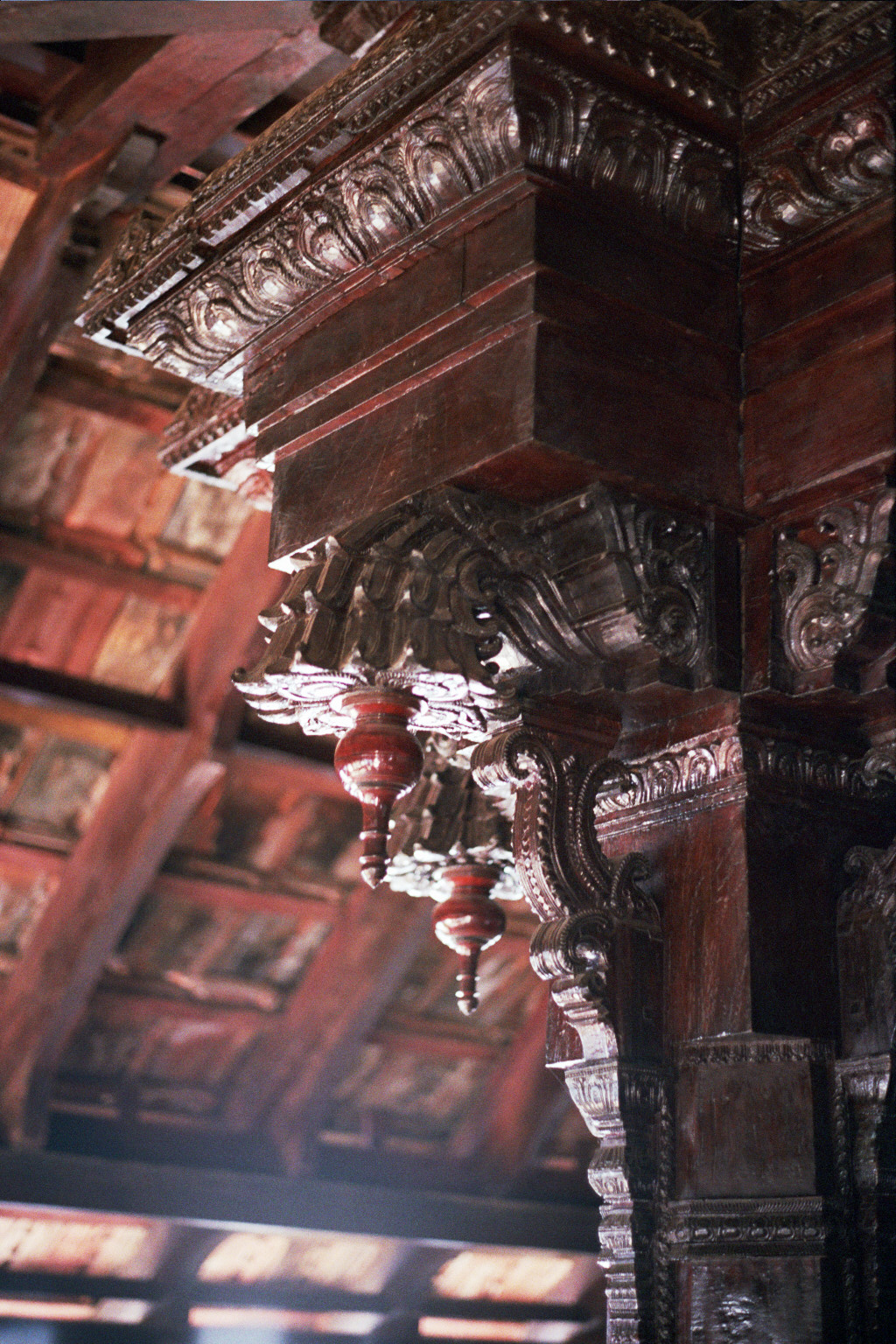 Detail of column in palace