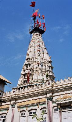 Tower of Mumbadevi temple