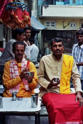 Chai for two pilgrims