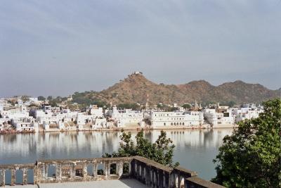 View of town from the Jain temple