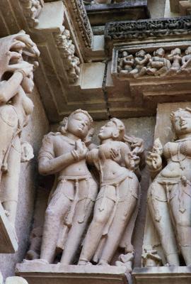 Sensuous sculptures, Khajuraho