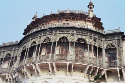 Detail of balcony, Ram Nagar