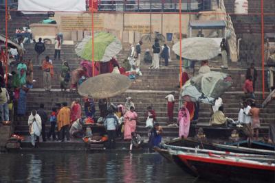 Pilgrims on ghats